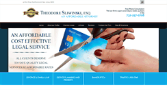 Desktop Screenshot of njaffordablelawyer.com