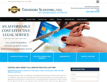 Tablet Screenshot of njaffordablelawyer.com